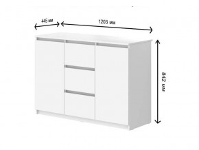 Комод с 3-мя ящиками и дверками СГ Модерн в Челябинске - chelyabinsk.магазин96.com | фото