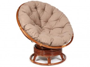 Кресло-качалка Papasan w 23/01 B с подушкой Pecan, экошерсть Коричневый в Челябинске - chelyabinsk.магазин96.com | фото