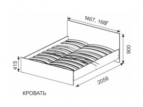 Кровать 1600х2000 ортопедическое основание в Челябинске - chelyabinsk.магазин96.com | фото