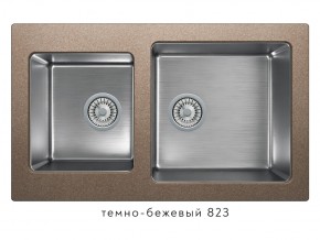 Мойка комбинированная Tolero twist TTS-840 Темно-бежевый 823 в Челябинске - chelyabinsk.магазин96.com | фото