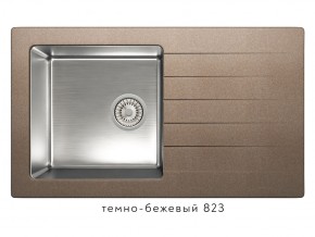 Мойка комбинированная Tolero twist TTS-860 Темно-бежевый 82 в Челябинске - chelyabinsk.магазин96.com | фото