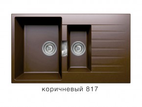 Мойка кварцевая Tolero Loft TL-860 Коричневый 817 в Челябинске - chelyabinsk.магазин96.com | фото