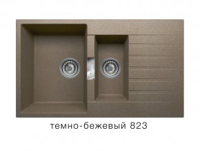 Мойка кварцевая Tolero Loft TL-860 Темно-бежевый 823 в Челябинске - chelyabinsk.магазин96.com | фото