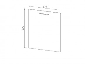 П 60 Комплект для посудомоечной машины 600 мм (цоколь + фасад) ЛДСП в Челябинске - chelyabinsk.магазин96.com | фото